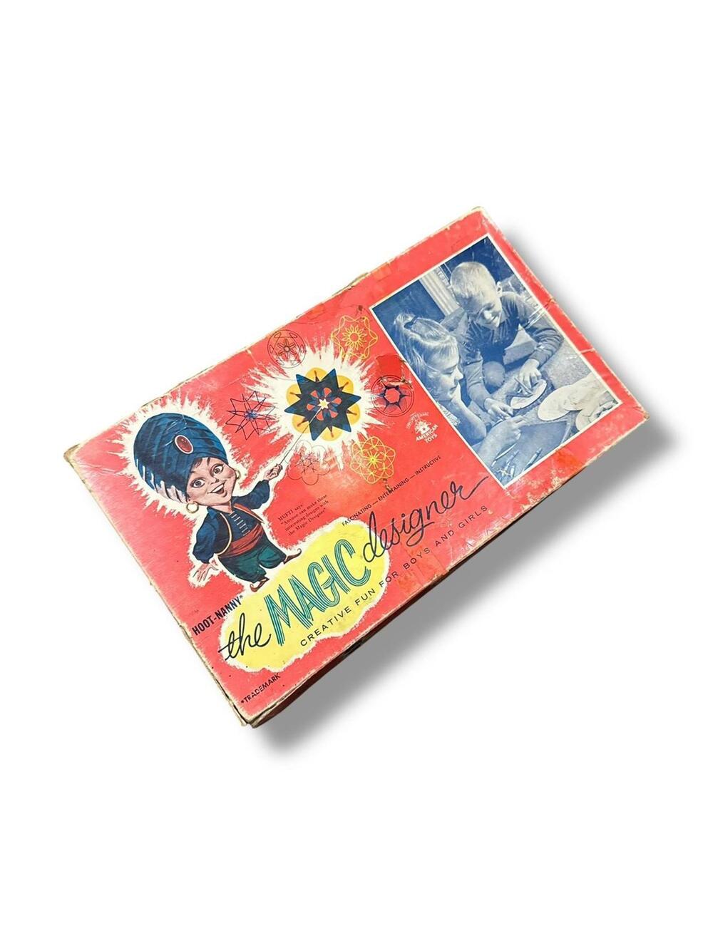 Vintage Hoot Nanny The Magic Designer Board Game